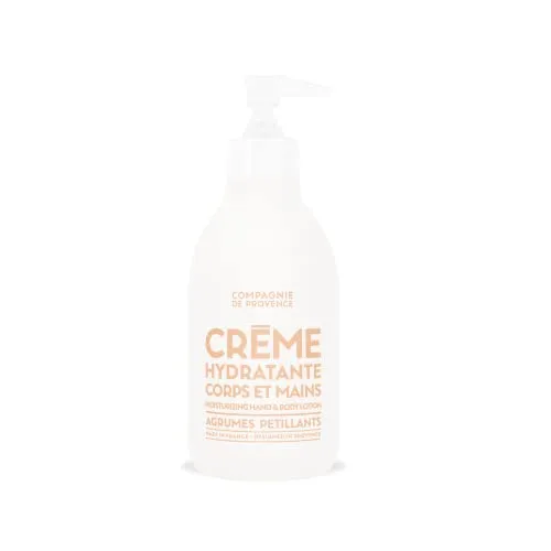 Compagnie De Provence Hand and Body Lotion 300ml Sparkling Citrus