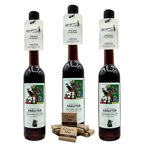 Sauerländer Kräuterlikör 3x0,35l 32% Vol.