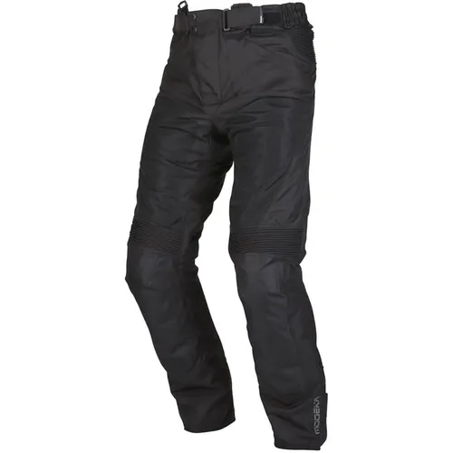 Modeka Veo Air Textilhose Herren schwarz XL - Motorradhosen mit hervorragender Belüftung für den Sommer, ausgestattet mit YF Knieprotektoren und nachrüstbaren Hüftprotektoren für optimalen Schutz.