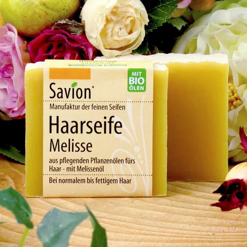 Savion Haarseife Melisse für normales bis fettiges Haar 85 g