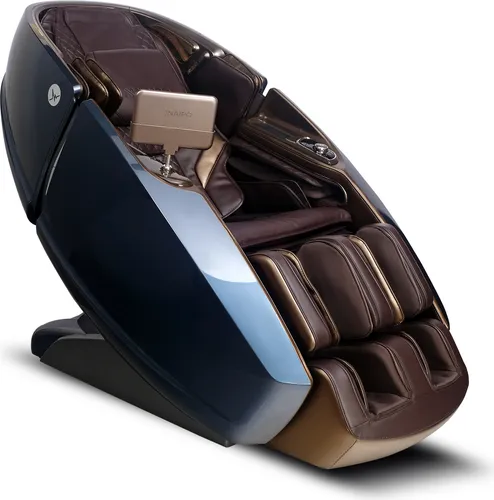 Aspria 4D Massagesessel - Raumkapsel-Massagestuhl für Ganzkörper-Entspannung - Massagegeräte für Ganzkörperentspannung mit Shiatsu-Funktion, ideal für stressabbauende Erholung zu Hause.