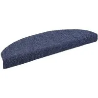 vidaXL Selbstklebende Treppenmatten 10 Stk. Blau 65x21x4cm - Fußmatten, rutschfest und geräuschdämpfend, schützen Ihre Treppe und sorgen für mehr Sicherheit beim Gehen.