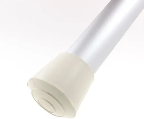 12x Gummi Fußabdeckung Schutzkappen Rund Rohrkappen Möbel-Schutzhülse weiß 16 mm