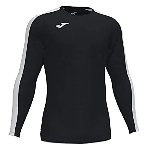 Joma Academy Herren Langarmshirt XL Schwarz-Weiss