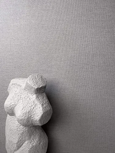 Newroom Vliestapete in Grau - Edle Einfarbige Tapete für Stilvolle Räume - Tapeten für Wohnzimmer, Schlafzimmer oder Küche. Die abwaschbare Struktur in Textil-Optik verleiht jedem Raum ein besonderes Flair und ermöglicht kreative Wandgestaltungen.