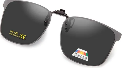Produktbild Polarisierte Clip-On Sonnenbrille UV400 – Anti-Glare mit Laserdesign