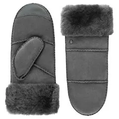 Damen Handschuhe IGLOO FÄUSTLING Lammfell 7 in beige von Roeckl Mode