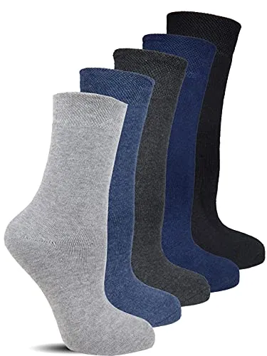 Produktbild Frostfighter Damen Thermosocken ohne Gummi (6x Paar) Wintersocken Baumwolle Ski Vollfrottee Innenfutter (Bunt 2, 35-38)