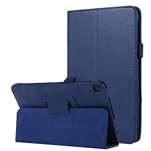 Lobwerk Schutzhülle für Samsung Galaxy Tab A7 Lite 2021 SM-T220 SM-T225 8.7 Zoll Slim Case Etui mit Standfunktion Blau