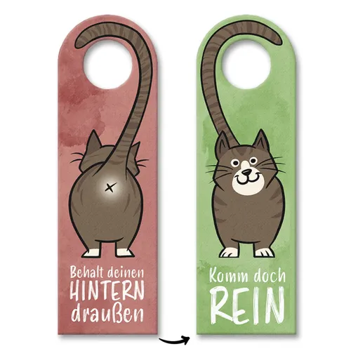 Komm doch rein oder Behalt deinen Hintern draußen in gelb von speecheese