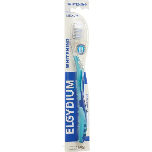 Elgydium Whitening Zahnbürste medium (Weich, 1 x) (3814370)