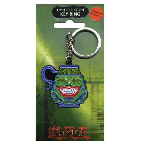 Yu-Gi-Oh! Fanattik Topf der Gier Schlüsselanhänger Key Ring Limitierte Auflage
