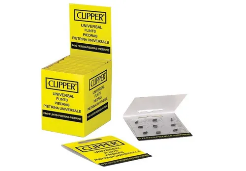 CLIPPER®   Feuersteine 24 x 9 Flint