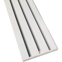 Bestlivings Vorhangschiene 420 cm Aluminium Weiß – 3 Lauf