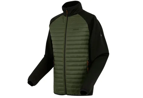 Regatta Steppjacke Clumber Hybrid XXL - Oliv - Funktionsjacke mit leichter Warmloft-Isolierung für angenehme Wärme und Flexibilität. Ideal für Outdoor-Aktivitäten, wasserabweisend und winddicht, mit praktischen Reißverschlusstaschen.