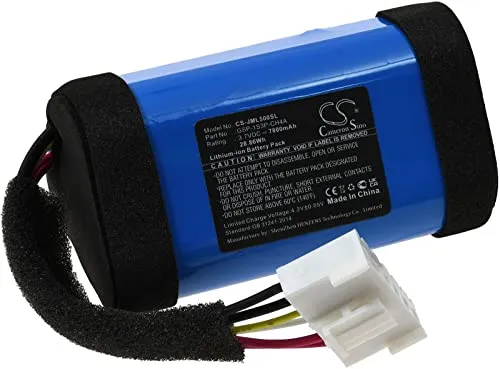 Powery Akku für Lautsprecher JBL Charge 5 - Lautsprecher Zubehör, leistungsstarker 7800mAh Li-Ion Akku für JBL Charge 5, sorgt für längere Spielzeiten und sorgt dafür, dass Ihre Musik immer weitergeht.