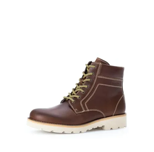 Pius Gabor Herren Boots, Männer Stiefel,recyceltes Futter,Wechselfußbett,uebergangsschuhe,schnürschuhe,schnürer,Chestnut,45 EU / 10.5 UK