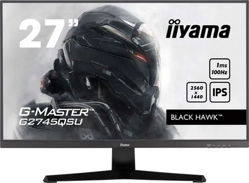 Iiyama G-MASTER Black Hawk G2745QSU-B2 - LED-Monitor - Gaming - 68.6 cm (27