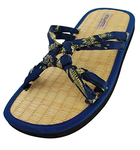 Nawemo Zimtlatschen Checked-Blue, Größe 42/43