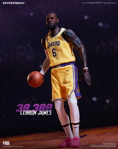 NBA Real Masterpiece action figure 1/6 Lebron James Lakers Special Ver.