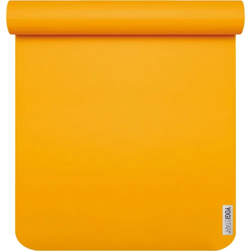 Yogistar Yogamatte Yogimat® Sun - 6Mm Gelb - Sportmatte, extrem rutschfest und besonders komfortabel mit 6mm Dicke, ideal für alle Yoga-Levels und Ö-Tex 100 zertifiziert.