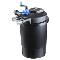CPF 30000 Druckteichfilter mit 55 Watt UVC Klärer - Effektives Druckfiltersystem für Teiche bis 60.000 l, mit Selbstreinigung und einfacher Rückspülfunktion. Genießen Sie klares, algenfreies Wasser dank integriertem UVC Klärer.