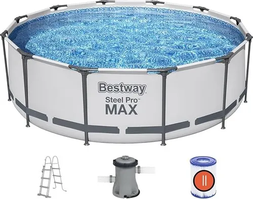 Produktbild Poolgarnitur Steel Pro MAX 4,88 m x 1,22 m
