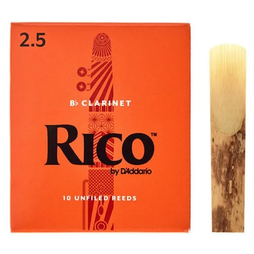 DAddario Woodwinds Rico Bb- Klarinette Blätter 2.5 von DAddario Woodwinds