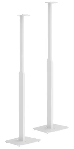 Ständer für SONOS Lautsprecher Era 300 2 - Lautsprecher-Ständer & -Halterungen, eleganter weißer Ständer für sicheren Halt und optimale Klangpositionierung Ihrer Sonos Lautsprecher.