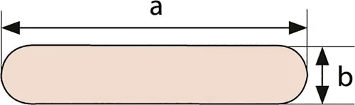 Talamex Sail Batten Rectangle 18 x 2 mm von Talamex