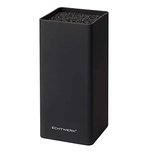 Messerblock Square in schwarz von ECHTWERK