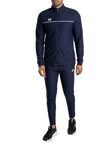 Under Armour UA M Challenger Trainingsanzug - Midnight Navy/White - SM - Trainingsbekleidung für Herren, atmungsaktiv und komfortabel für maximale Bewegungsfreiheit beim Training.