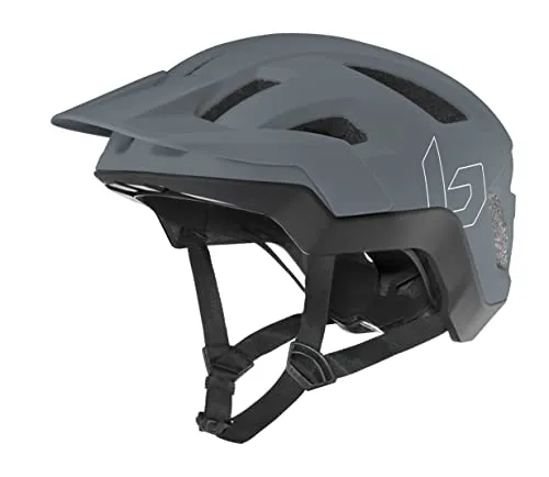Bolle Adapt MTB-Helm matte cool grey S/52-55 cm - Fahrradhelme, leichter und sicherer Helm mit optimaler Belüftung für maximalen Komfort beim Mountainbiken.