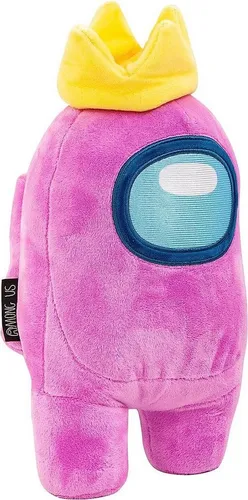 Produktbild soma Kuscheltier Among Us Plüschtier Among Us Kuscheltier XXL 30 cm pink rosa (Set, 1-St., Geschenk-Set), Stofftier Geschenke für Mädchen Jungen und Kinder Sale Kuschel Plüsch