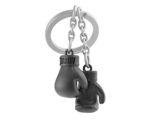 METALMORPHOSE - 3D Metall Schlüsselanhänger Boxhandschuhe - Sportleidenschaft, Geschenk für Mann, Geschenk für Frau - MTM319-01