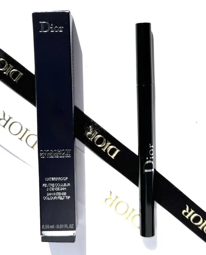 Dior Diorshow On Stage Liner 24H Waterproof Eyeliner - Matte Black - Kajal & Eyeliner, 24 Stunden Haltbarkeit und wasserfest für einen perfekten Look den ganzen Tag.