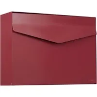MEFA Briefkasten Letter 112 Oxidrot 31,2 cm x 43 cm x 11,9 cm
