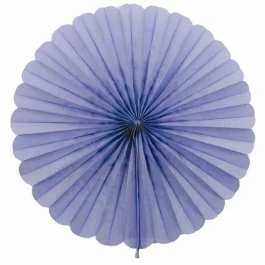 Creativery 1 Papierfächer 35cm (Flieder 462H) / Deko Papier Fächer Rosetten Blumen Raumdeko Papierrosetten Hängedeko