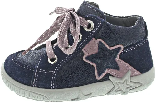 Superfit Mädchen Sneaker STARLIGHT 23913-20, 23913-22 - Blau/Lila - Halbschuhe für Mädchen mit herausnehmbarer Ledersohle, rutschhemmender Laufsohle und coolem Glitzer-Look. Ideal für kleine Entdeckerinnen – komfortabel und stylisch!