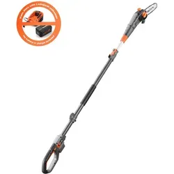 FUXTEC Akku Hochentaster 20V FX-E1HE20 - Säge für schnelles und kabelloses Arbeiten, ideal für Garten- und Baumarbeiten mit 8
