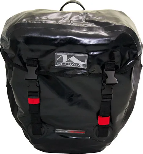 M-Wave Gepäckträgertasche Alberta 40 l - Fahrradtaschen mit 40 l Volumen, ideal für lange Fahrradtouren und bietet viel Stauraum für alles, was Sie unterwegs benötigen.