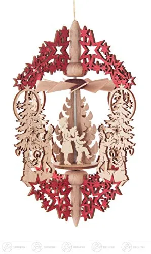 Dregeno Erzgebirge - Miniatur-Hängepyramide Advent