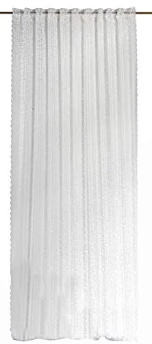 Elbersdrucke Membran 00 Fertigdekoration, Polyester, weiß, 255 x 140 cm