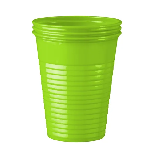 wellsamed Mundspülbecher Kunststoff Einweg Hellgrün: 3.000 Stück