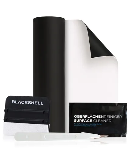 Universale Lackschutzfolie 10x200 cm geeignet für glatte Oberflächen + Werkzeug