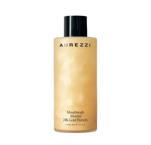 AUREZZI Mundwasser AUREZZI Mundspülung 24k Gold - Menthol