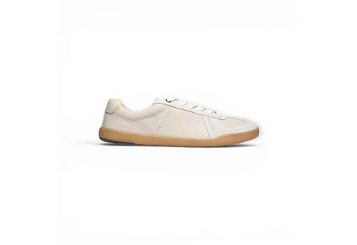 Blusun Barfussschuhe BLSN-205M – Offwhite Herren Sneaker - Der BLSN-205M Herren-Barfußsneaker überzeugt durch leichtes, perforiertes Leder und eine flexible Sohle. Ideal für warme Tage, bietet er maximalen Komfort und Bewegungsfreiheit. Perfekt für sportliche und lässige Looks!