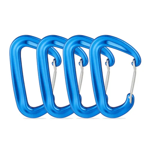Karabiner Blau von Relaxdays