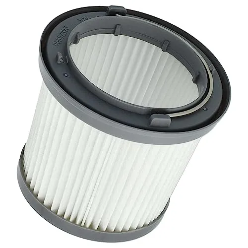 vhbw Zubehör Patronenfilter kompatibel mit Black und Decker Dustbuster Pivot PV1820L, PD1020, PD1020L, PD1420, PD1420LP, PD1820, PD1820L - Kartuschenfilter, Rundfilter, Ersatzteil