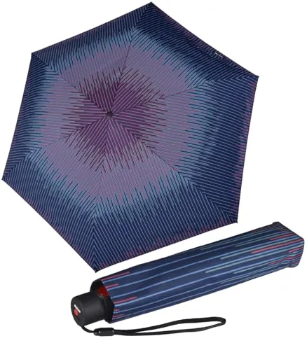 Knirps U.200 ultra light duomatic - der leichteste Taschenschirm - Regenschirm der Marke Knirps, extrem leicht mit nur 185g, ideal für Reisen und Handtaschen. Die Auf-Zu-Automatik und das schlanke Design bieten höchsten Komfort.